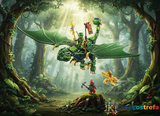 LEGO® 71829 Ninjago - Zielony leśny smok Lloyda