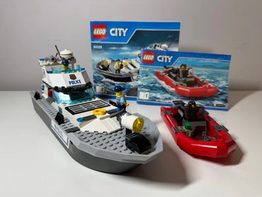 LEGO® 60129 City - Policyjna łódź patrolowa