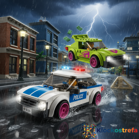 LEGO® 60415 City - Pościg radiowozu za muscle carem