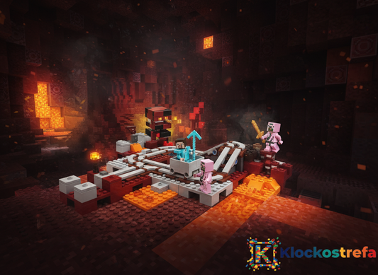LEGO® 21130 Minecraft - Linia kolejowa w Netherze