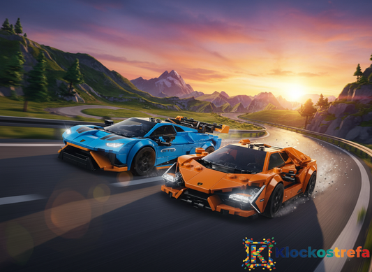 LEGO® 77238 Speed Champions - Lamborghini Revuelto i Huracán STO
