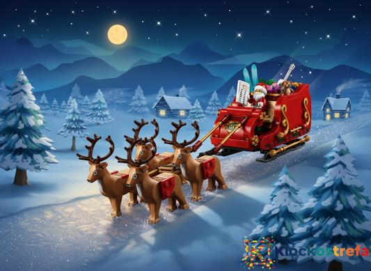 LEGO® 40499 Okolicznościowe - Sanie Świętego Mikołaja