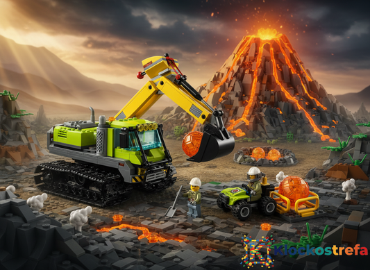 LEGO® 60122 City - Łazik wulkaniczny
