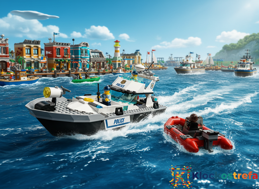 LEGO® 60129 City - Policyjna łódź patrolowa