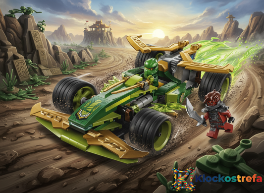 LEGO® 71828 Ninjago - Samochód wyścigowy Lloyda z napędem typu pull-back