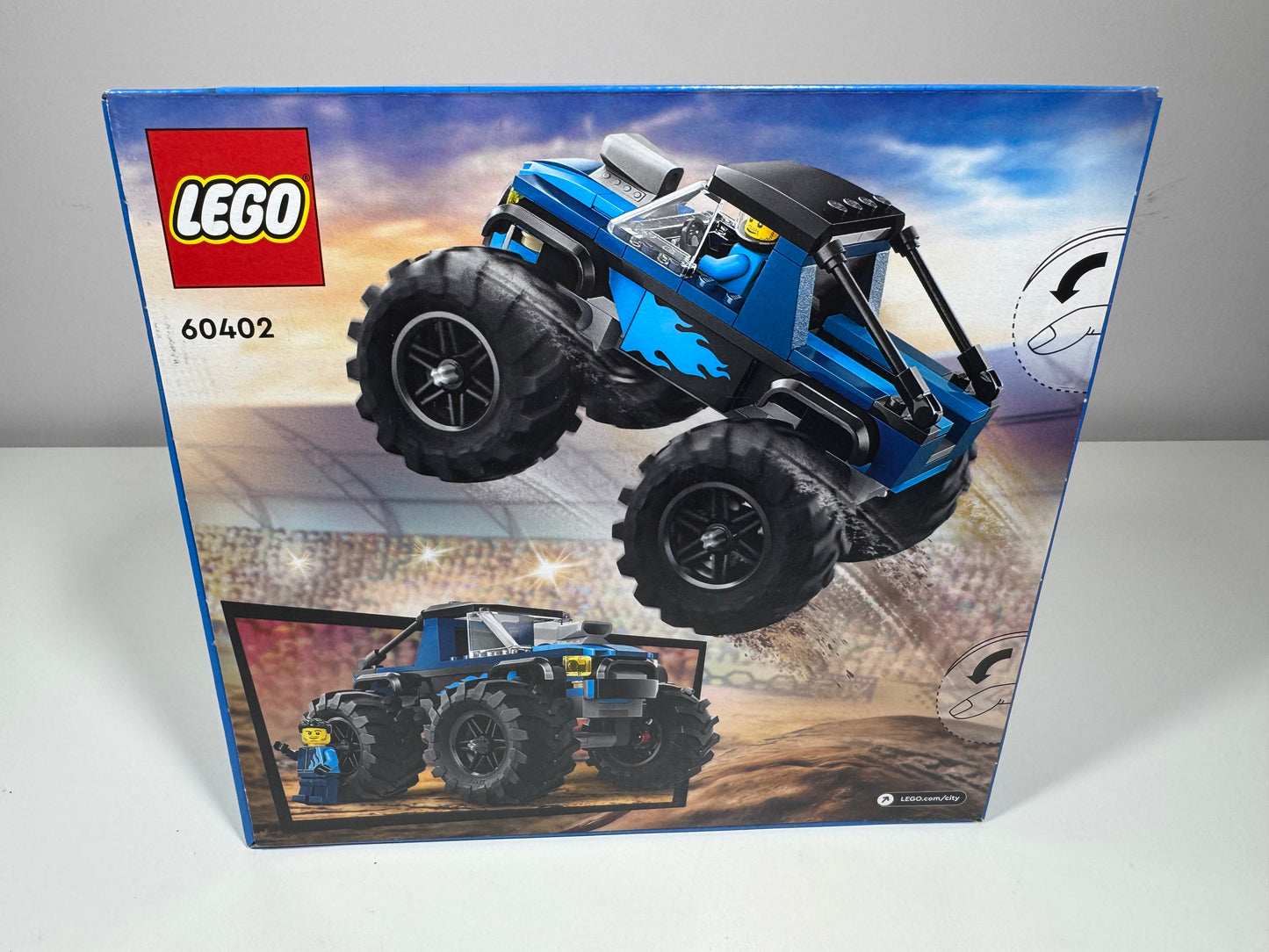LEGO® 60402 City - Niebieski monster truck