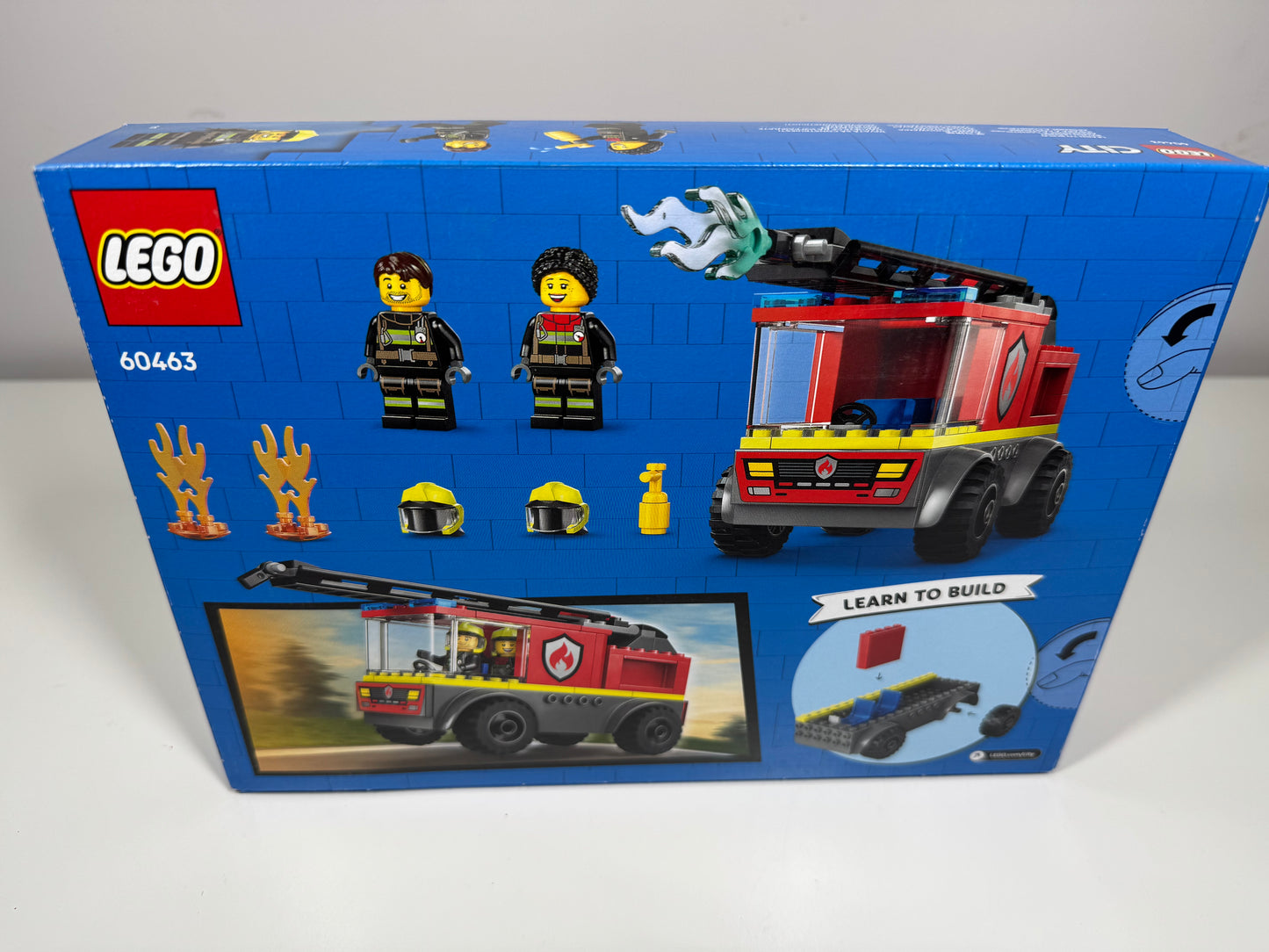 LEGO® 60463 City - Wóz strażacki z drabiną