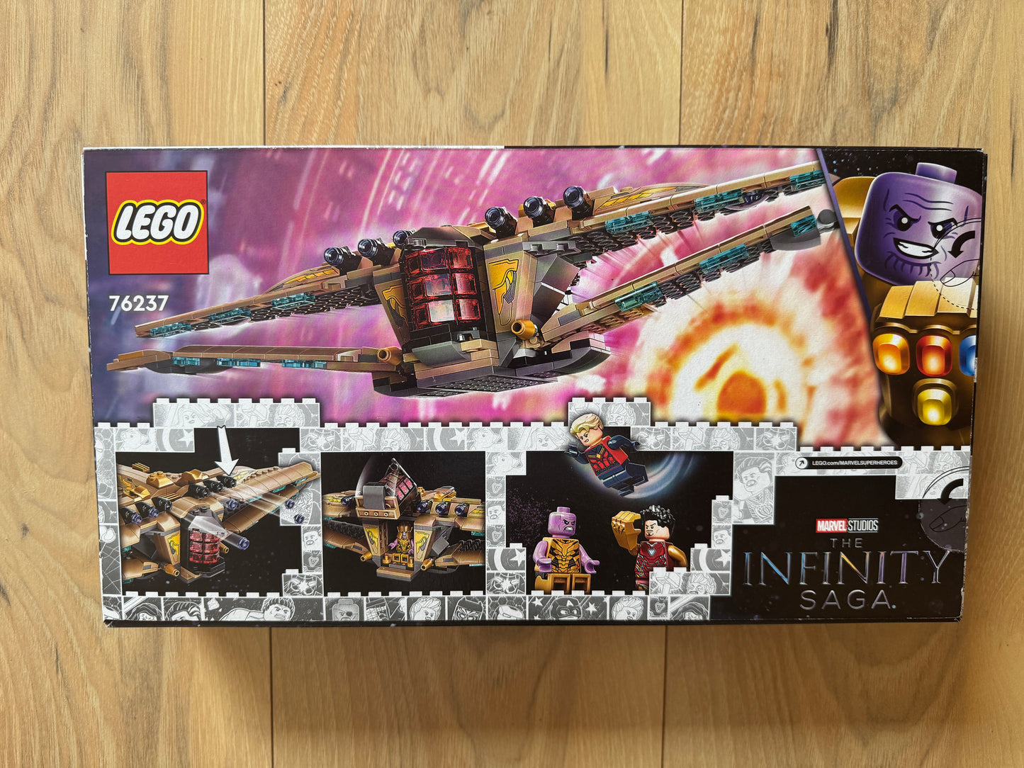 LEGO® 76237 Marvel Super Heroes - Sanktuarium II: bitwa z „Końca gry”