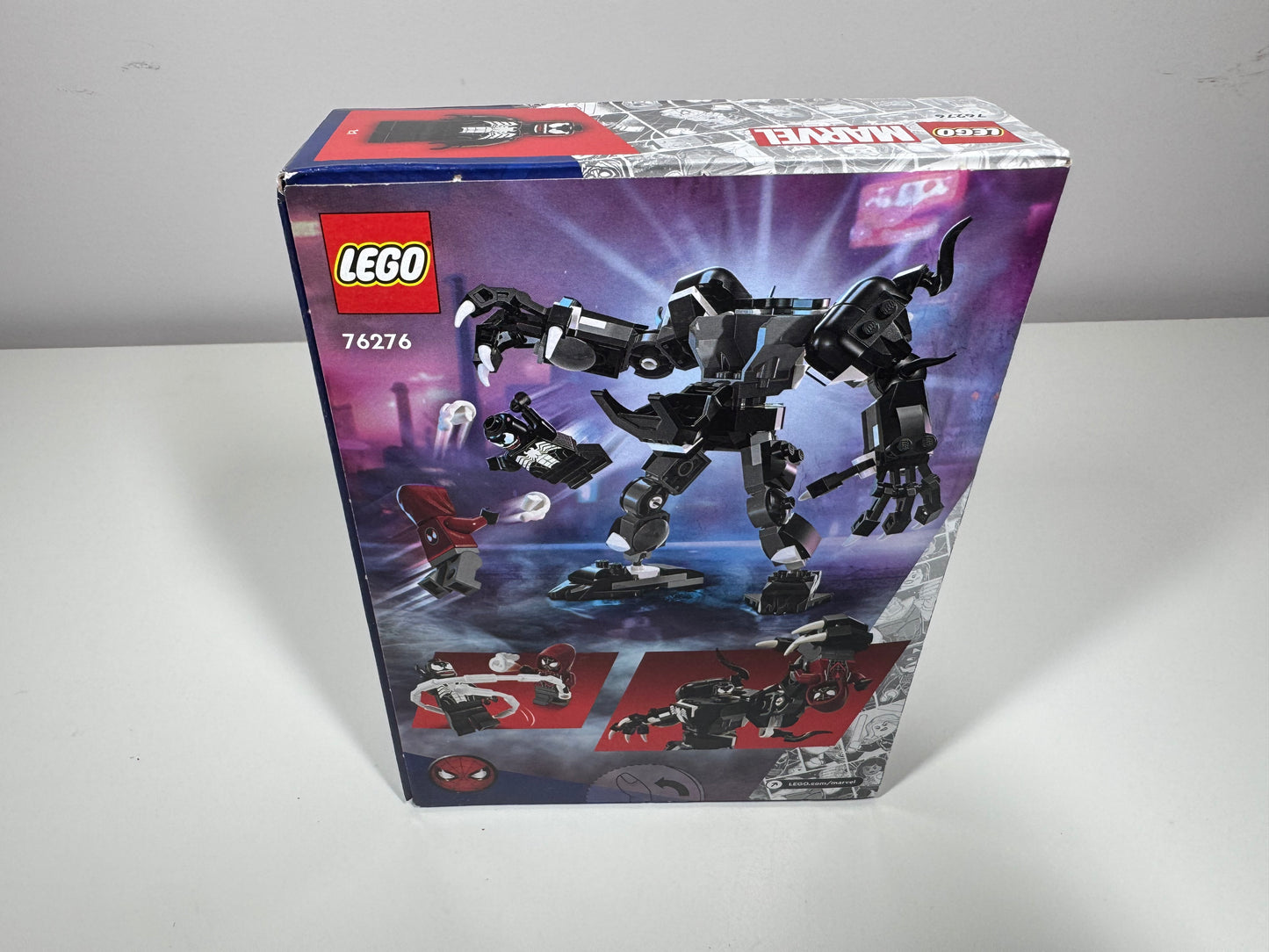 LEGO® 76276 Marvel Super Heroes - Mechaniczna zbroja Venoma vs. Miles Morales