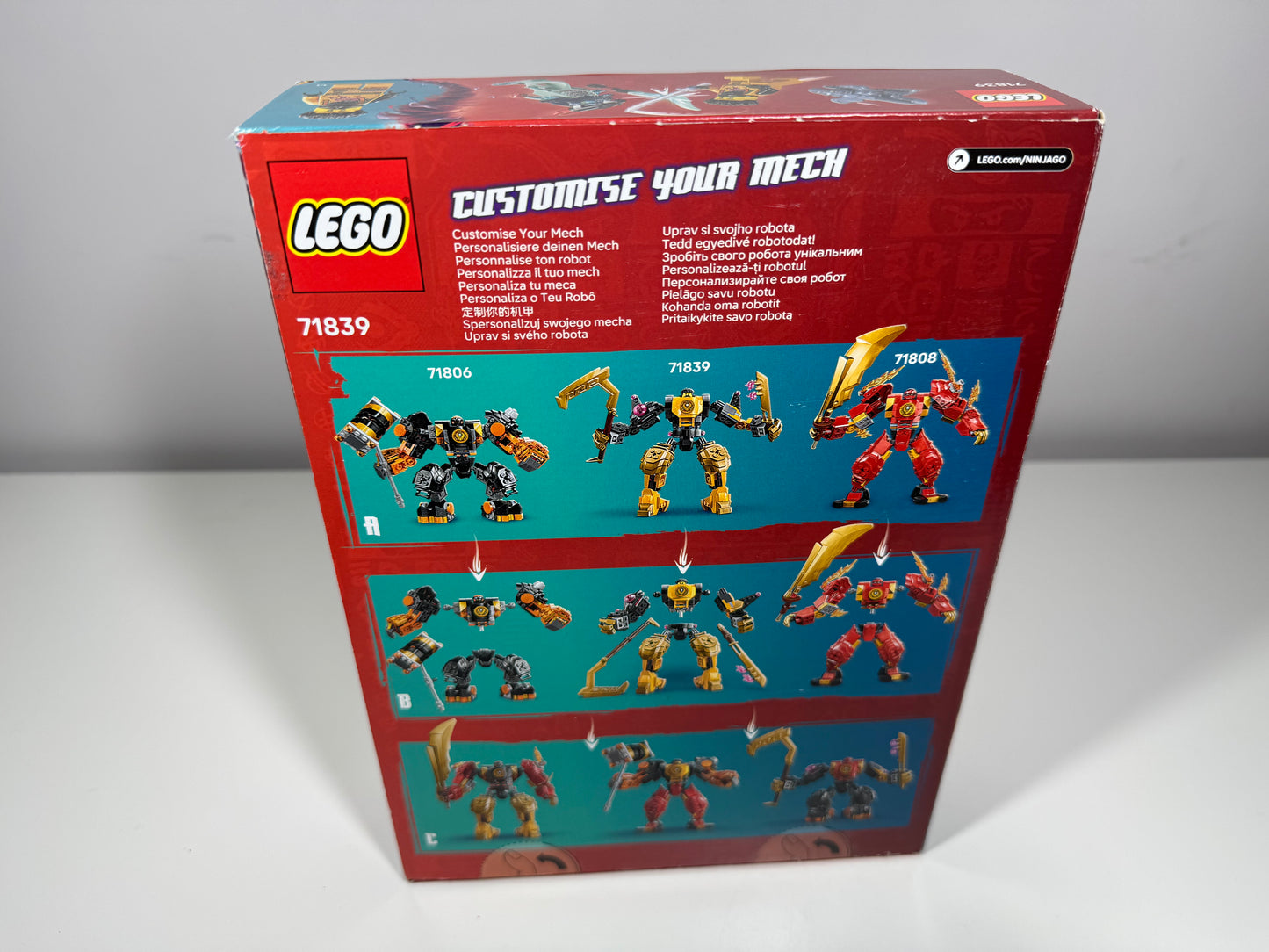 LEGO® 71839 Ninjago - Mech bojowy Spinjitzu Arina