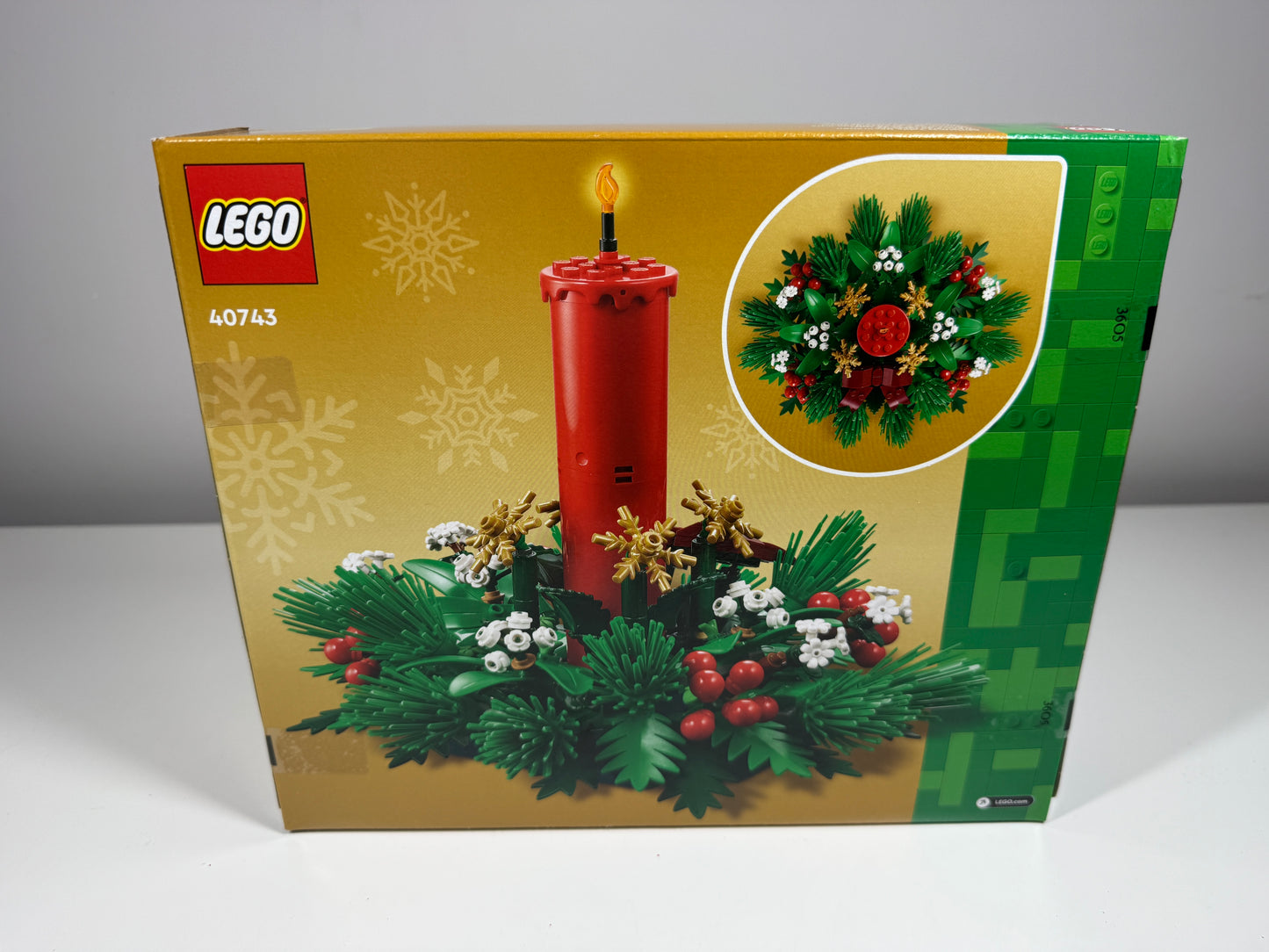 LEGO® 40743 Okolicznościowe - Świąteczna dekoracja stołu