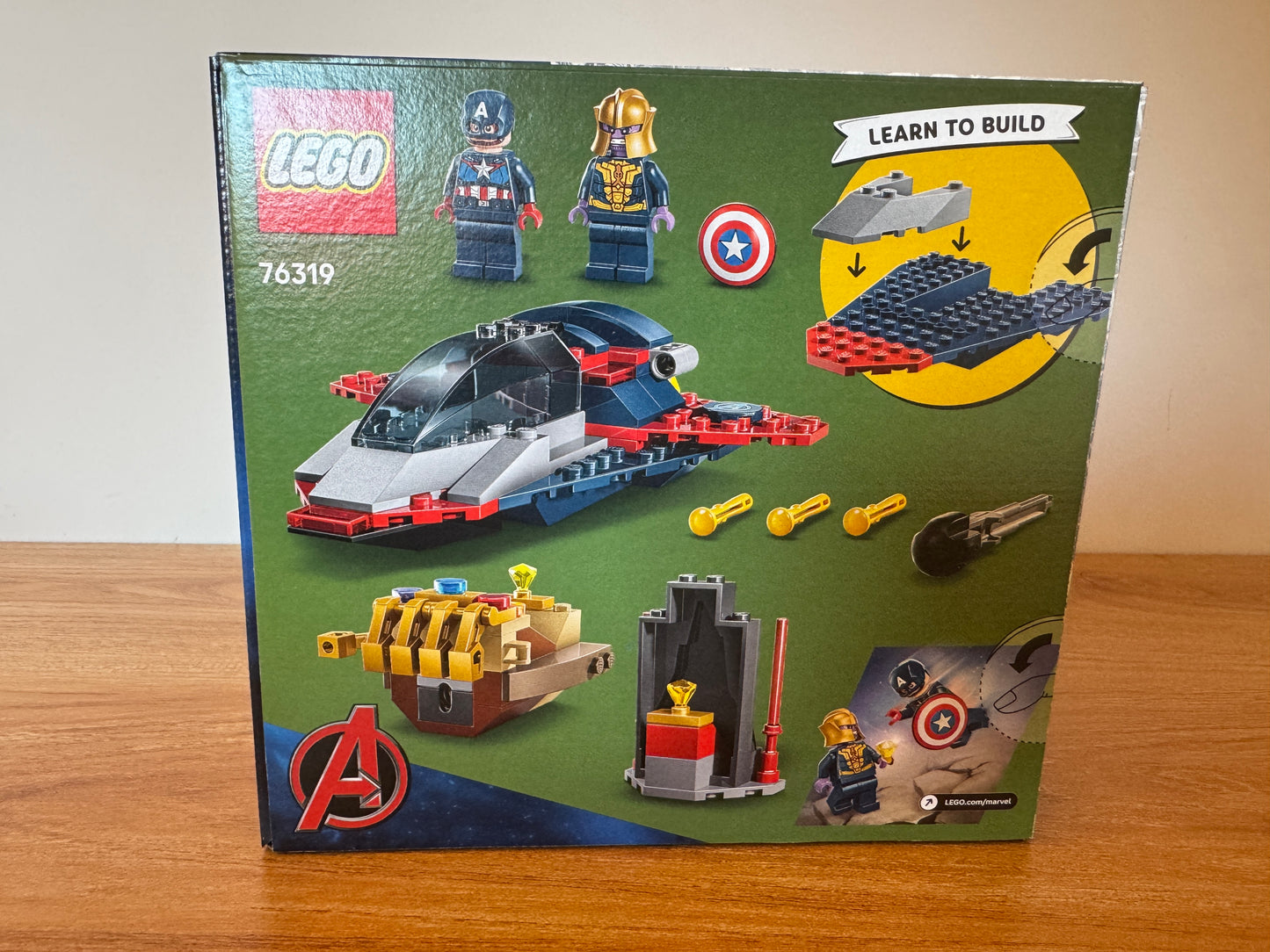 LEGO® 76319 Marvel Super Heroes - Kapitan Ameryka kontra Thanos