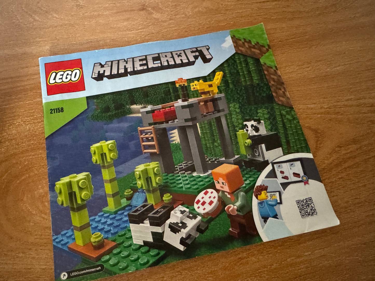 LEGO® 21158 Minecraft - Żłobek dla pand