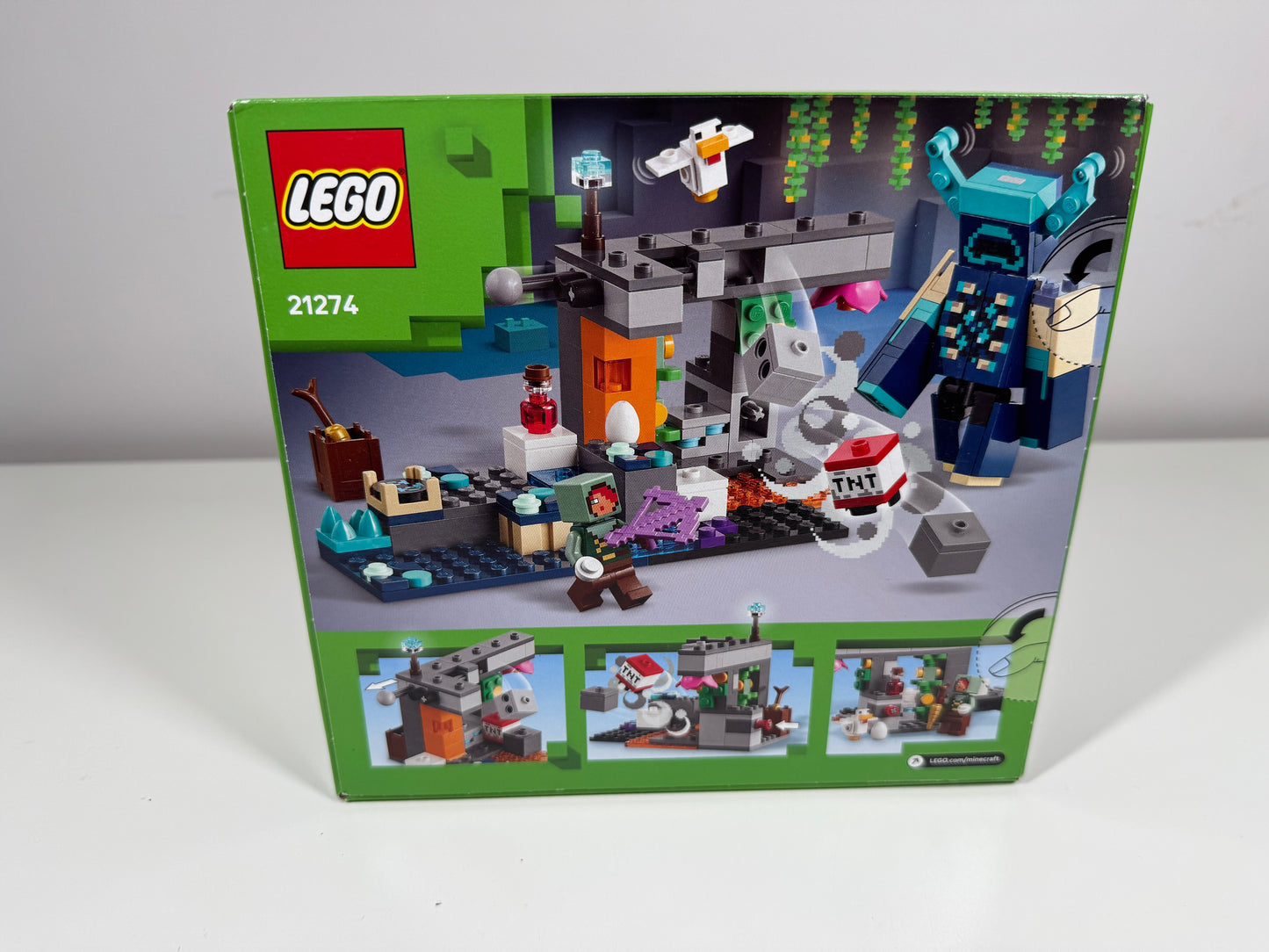 LEGO® 21274 Minecraft - Spotkanie ze strażnikiem
