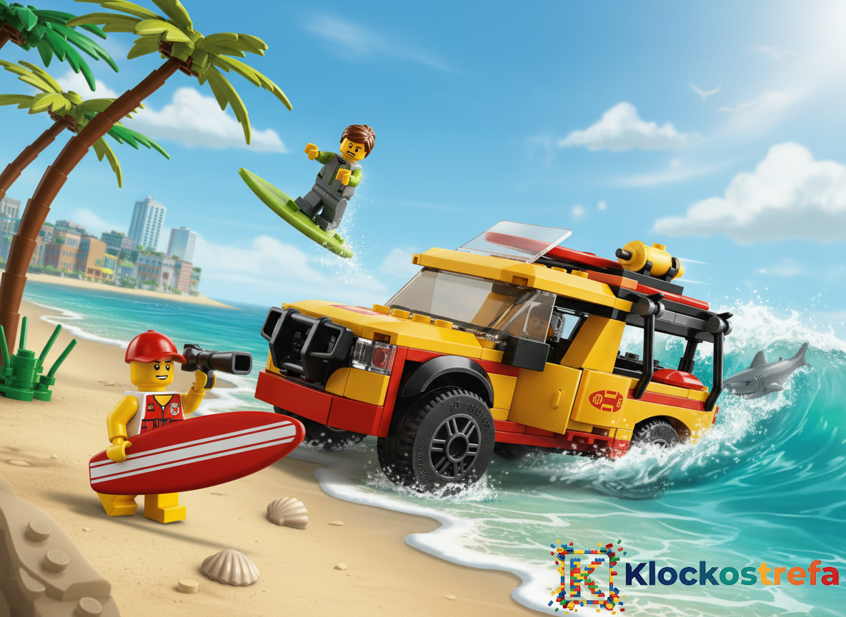 LEGO® 60453 City - Furgonetka ratowników plażowych