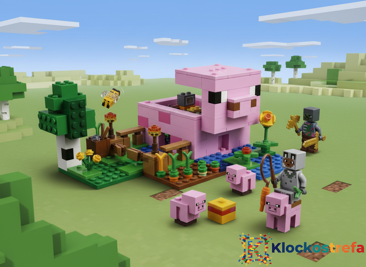 LEGO® 21268 Minecraft - Dom prosiaczka
