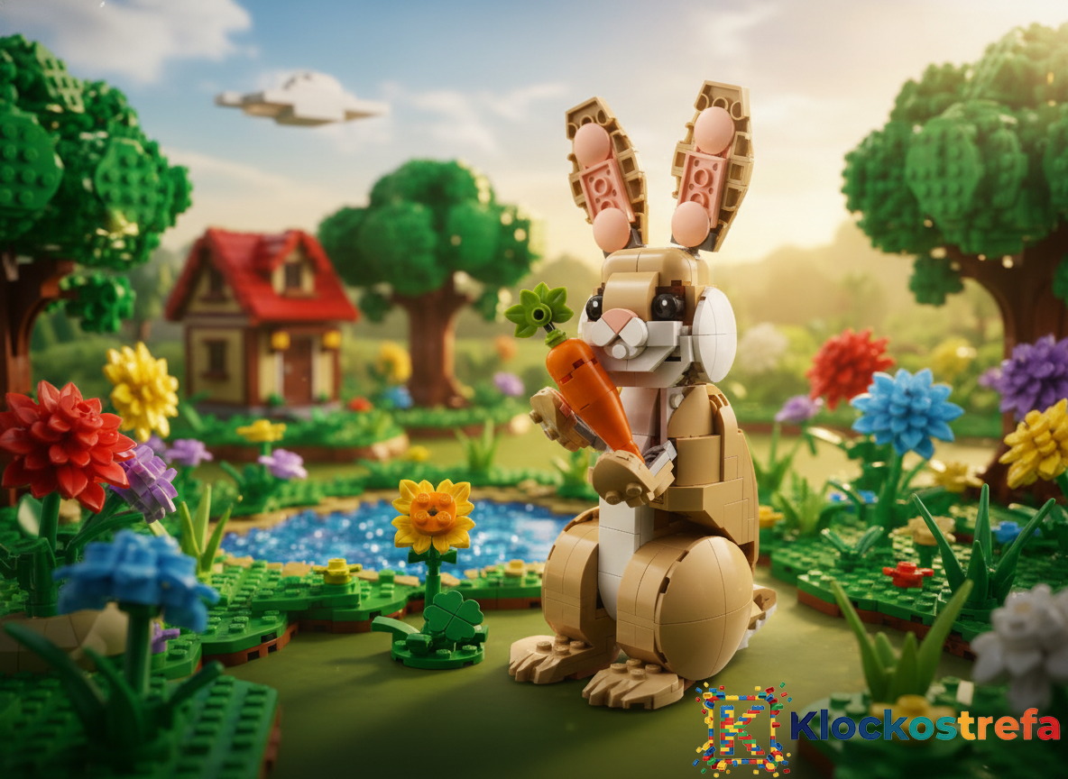 LEGO® 31162 Creator 3w1 - Uroczy króliczek