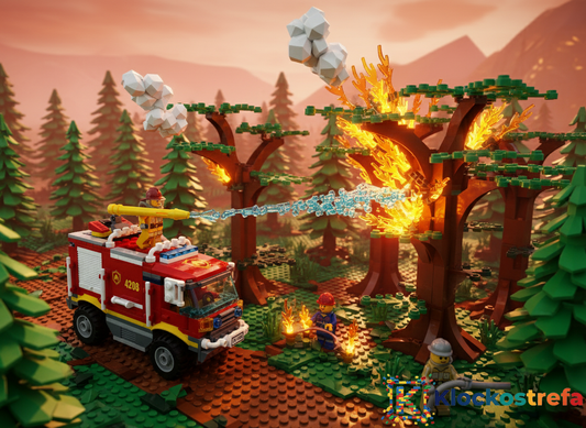 LEGO® 4208 City - Terenowy wóz strażacki