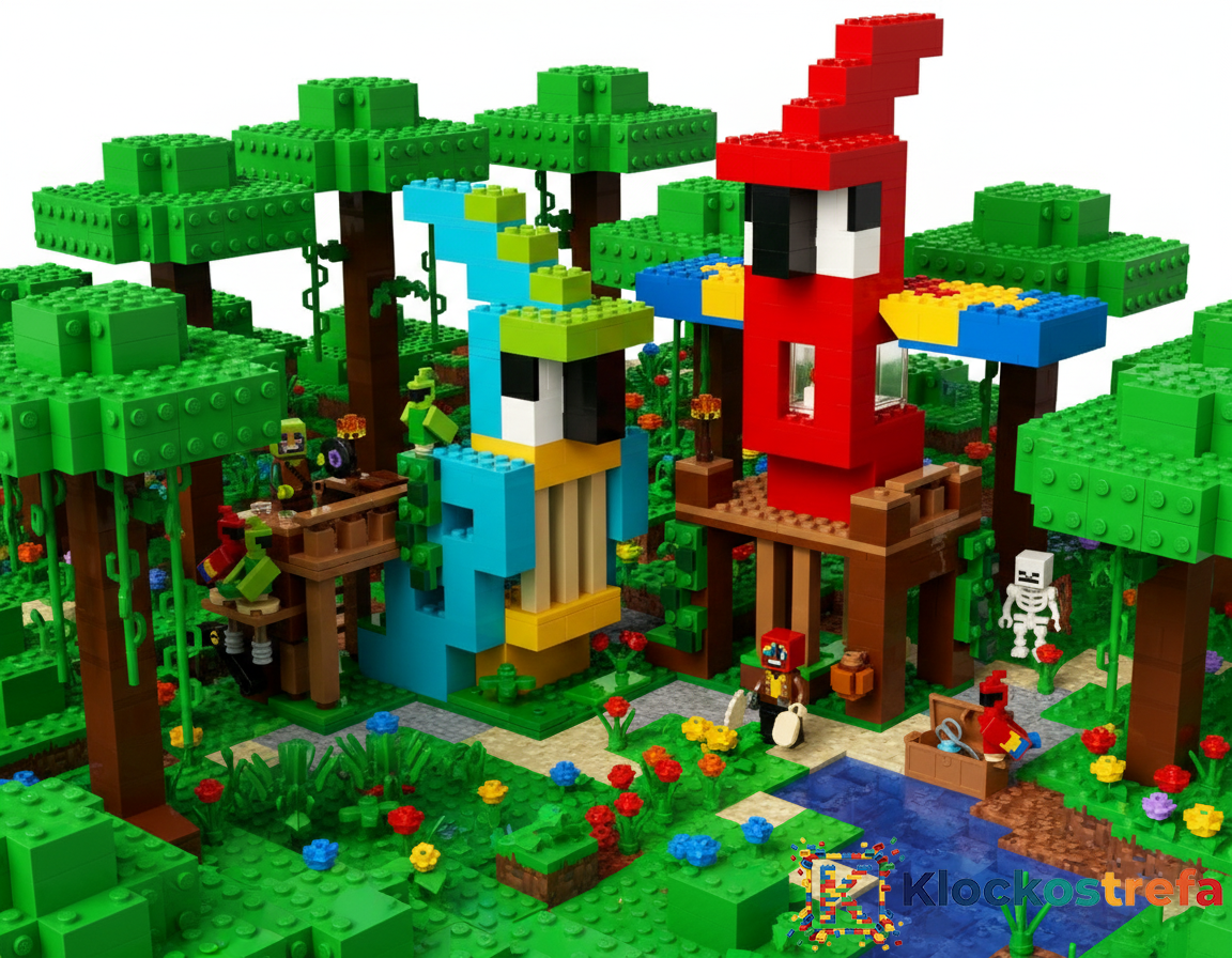 LEGO® 21282 Minecraft - Papugowe domki