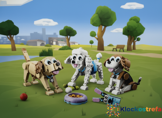 LEGO® 31137 Creator 3w1 - Urocze psiaki