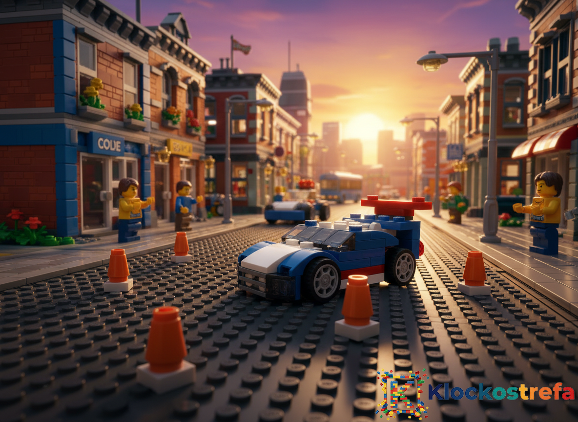 LEGO® 31027 Creator 3w1 - Niebieska wyścigówka