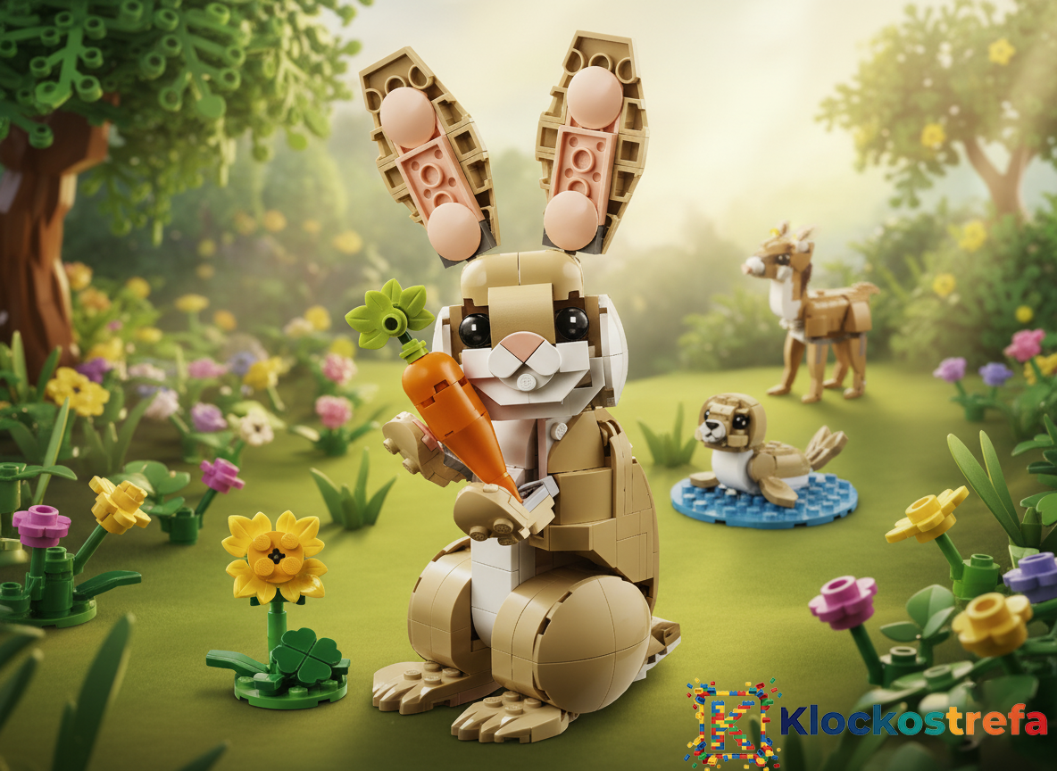 LEGO® 31162 Creator 3w1 - Uroczy króliczek