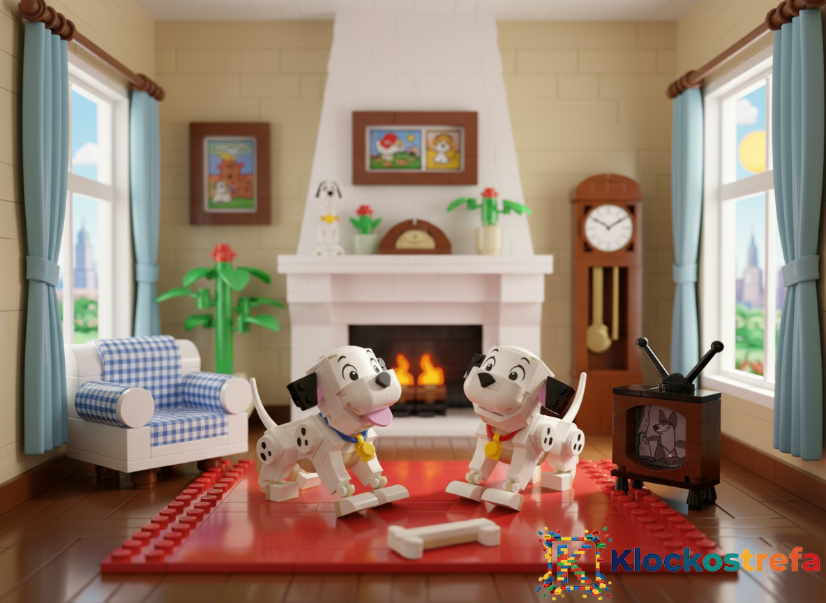 LEGO® 43271 Disney - 101 dalmatyńczyków - Szczeniaczki Szczęściarz i Penny