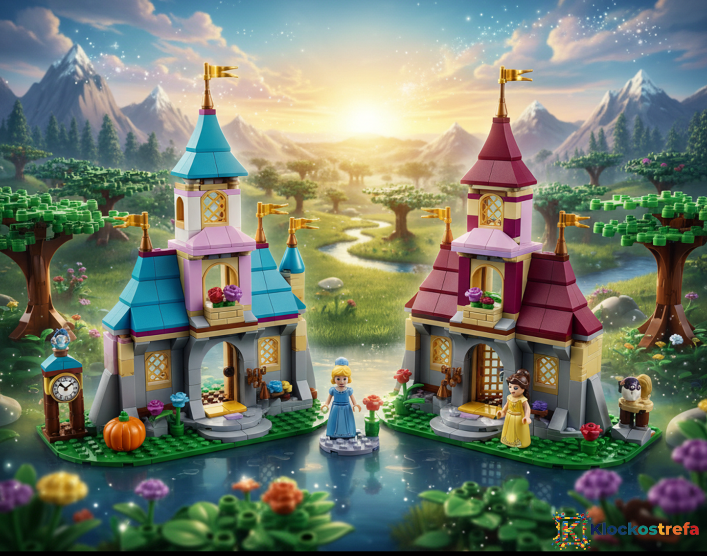 LEGO® 43219 Disney - Kreatywne zamki księżniczek Disneya