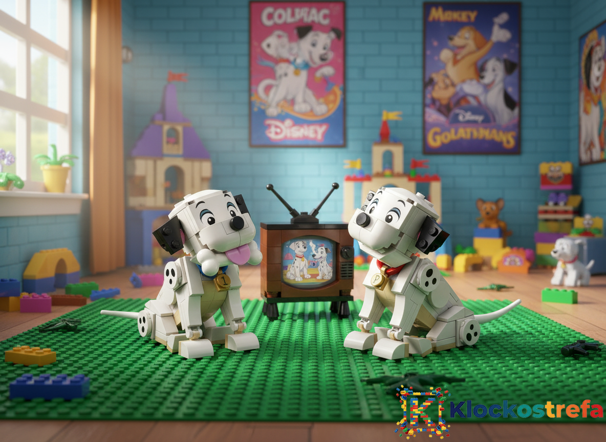 LEGO® 43271 Disney - 101 dalmatyńczyków - Szczeniaczki Szczęściarz i Penny