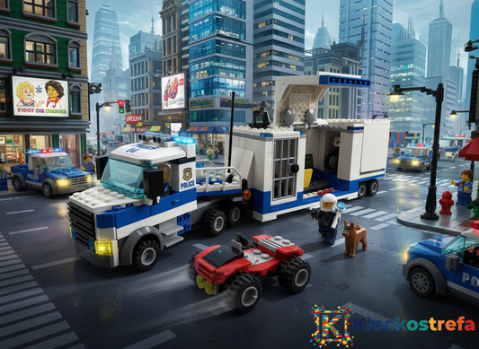 LEGO® 60139 City - Mobilne centrum dowodzenia