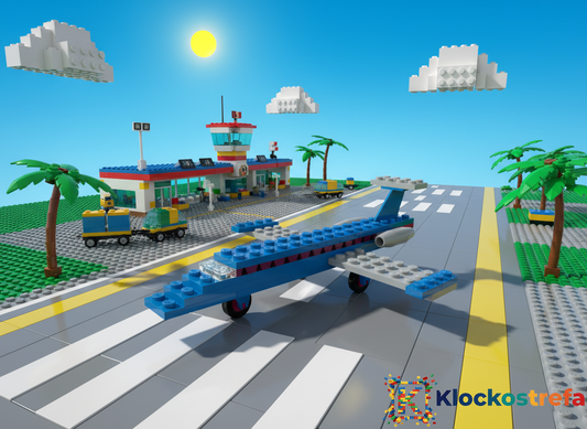 LEGO® 657-1 Aircraft (Executive Jet) z 1974 roku