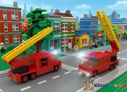 LEGO® 658 – Fire Engine (Straż Pożarna) z rocznika 1974