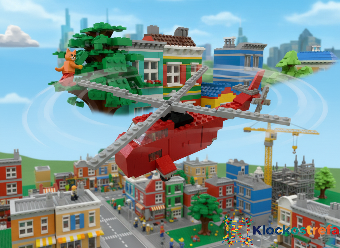LEGO® 691 – Rescue Helicopter (Helikopter ratunkowy) z rocznika 1974
