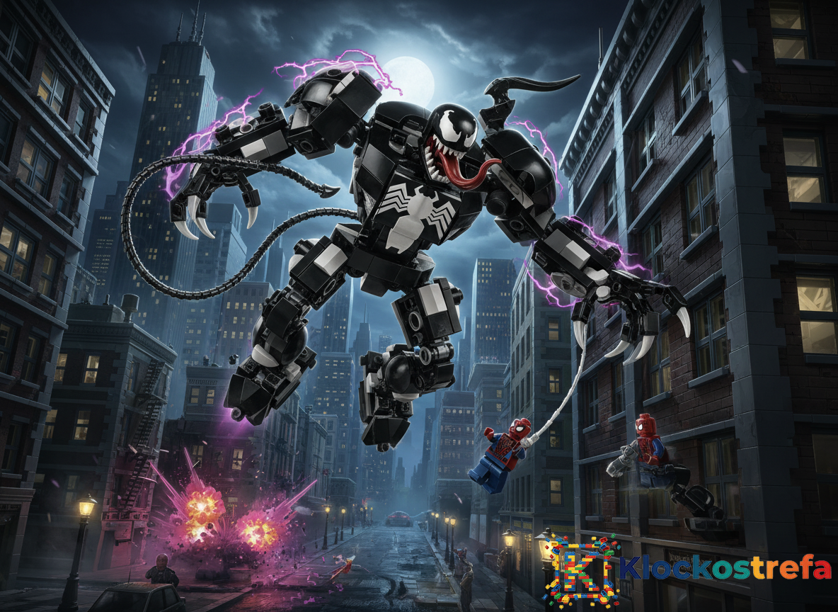LEGO® 76276 Marvel Super Heroes - Mechaniczna zbroja Venoma vs. Miles Morales