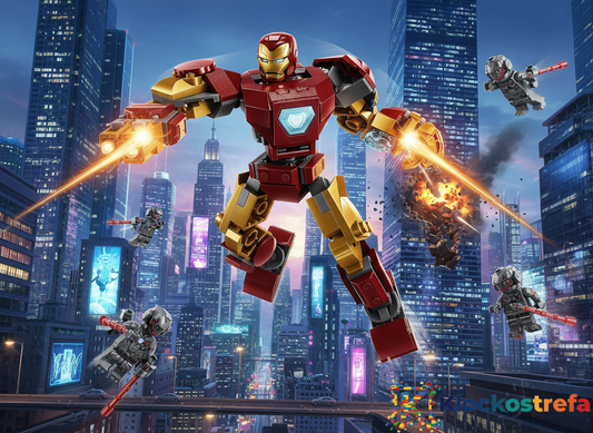 LEGO® 76307 Marvel Super Heroes - Mech Iron Mana kontra Ultron