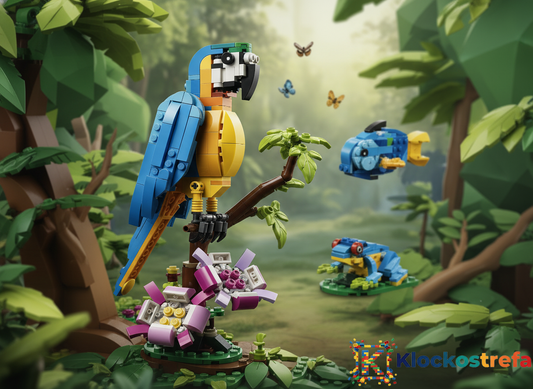 LEGO® 31136 Creator 3w1 - Egzotyczna papuga