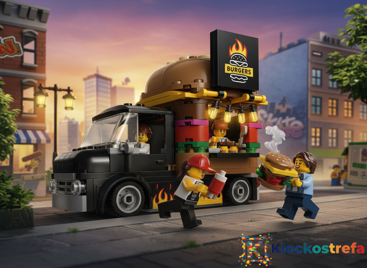 LEGO® 60404 City - Ciężarówka z burgerami
