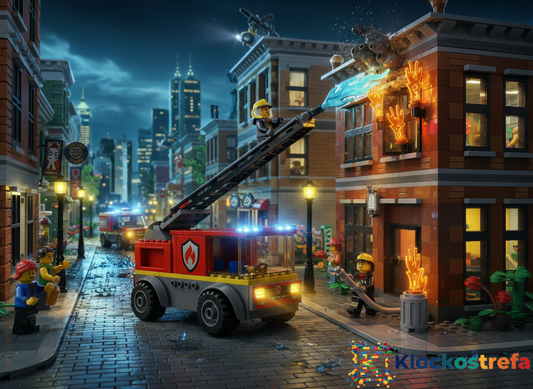 LEGO® 60463 City - Wóz strażacki z drabiną