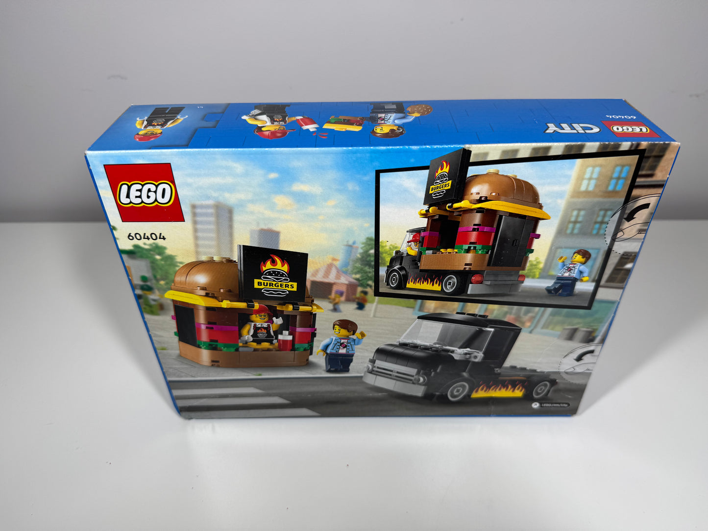 LEGO® 60404 City - Ciężarówka z burgerami