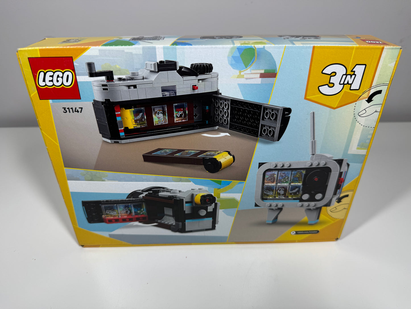 LEGO® 31147 Creator 3w1 - Aparat w stylu retro