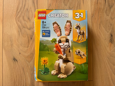 LEGO® 31162 Creator 3w1 - Uroczy króliczek