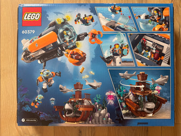 LEGO® 60379 City - Łódź podwodna badacza dna morskiego