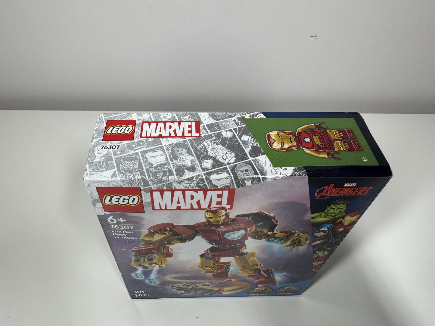 LEGO® 76307 Marvel Super Heroes - Mech Iron Mana kontra Ultron