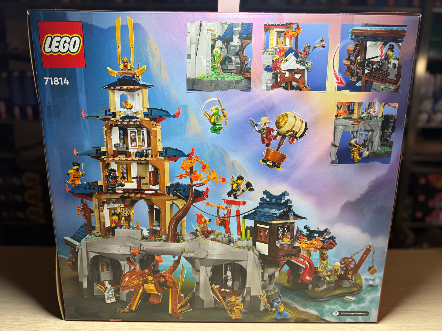 LEGO® 71814 Ninjago - Turniejowe miasto ze świątynią