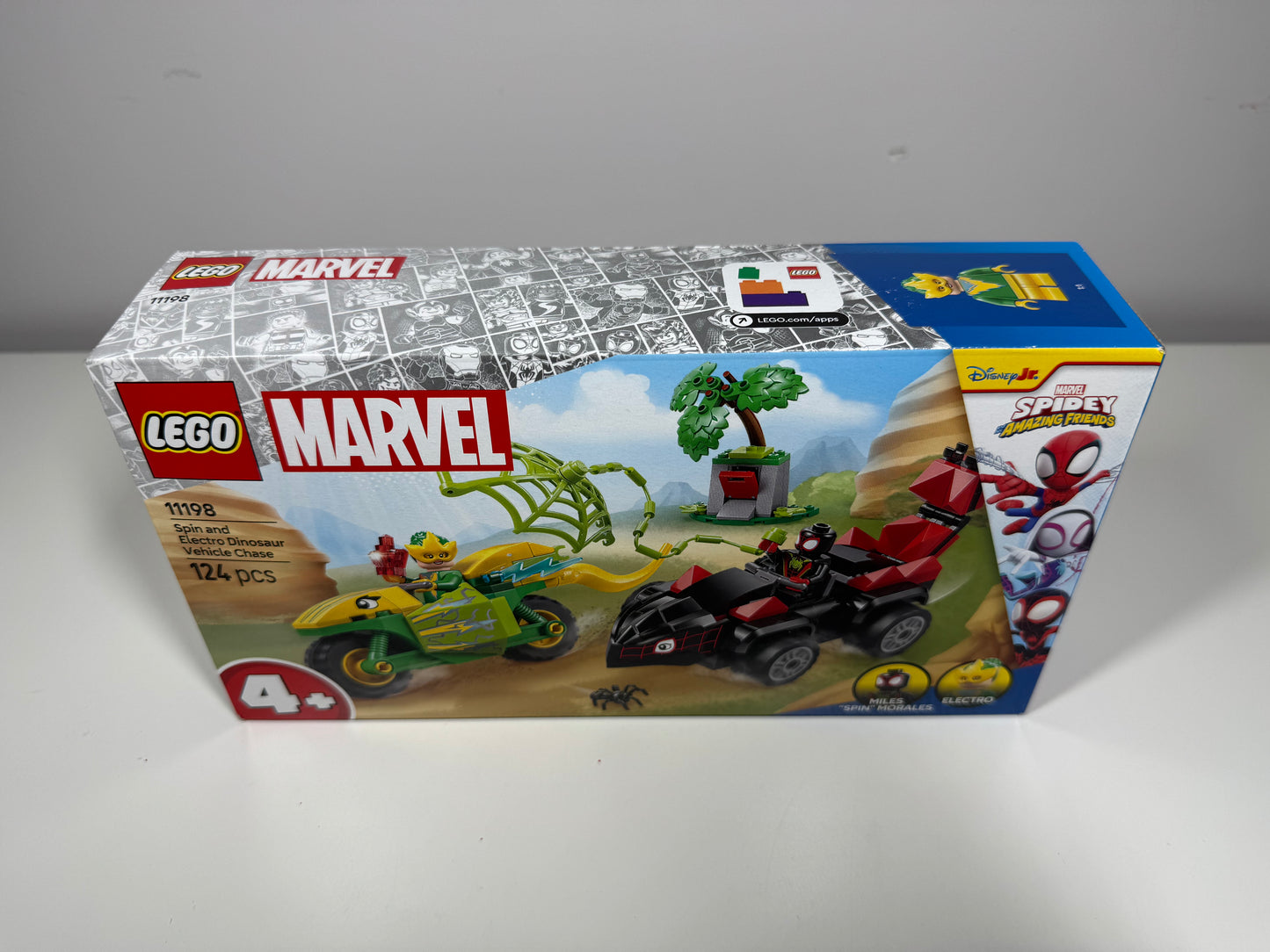 LEGO® 11198 Marvel Super Heroes - Pościg Spina za Electro w dinopojeździe