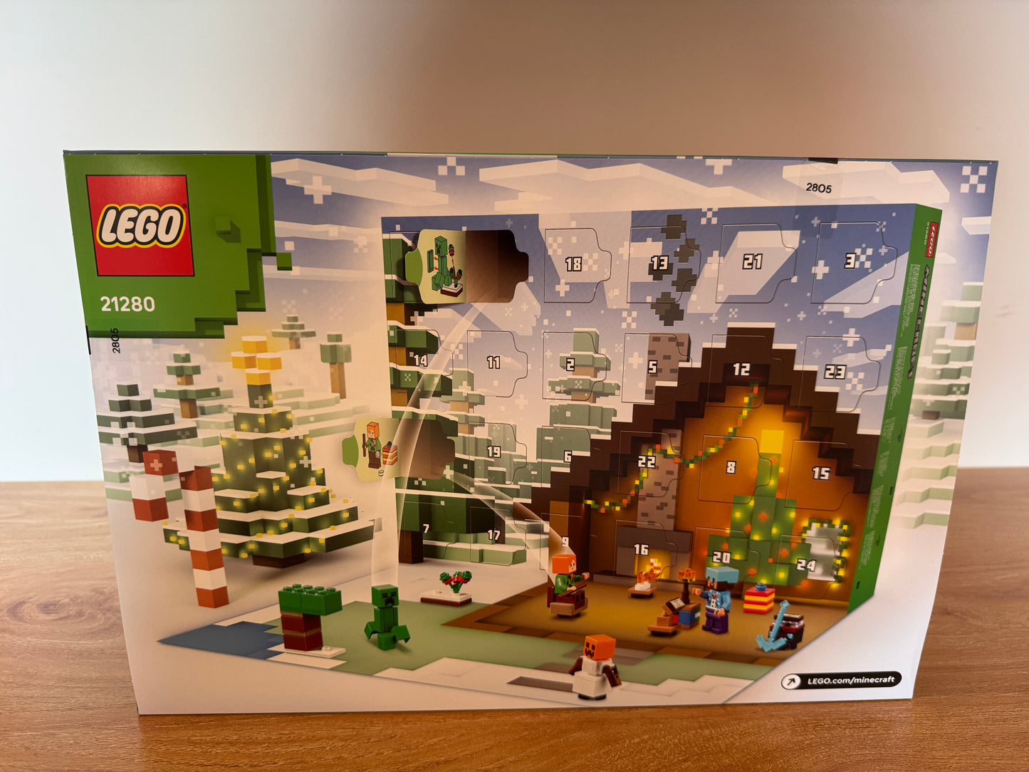 LEGO® 21280 Minecraft - Kalendarz adwentowy na 2025 rok