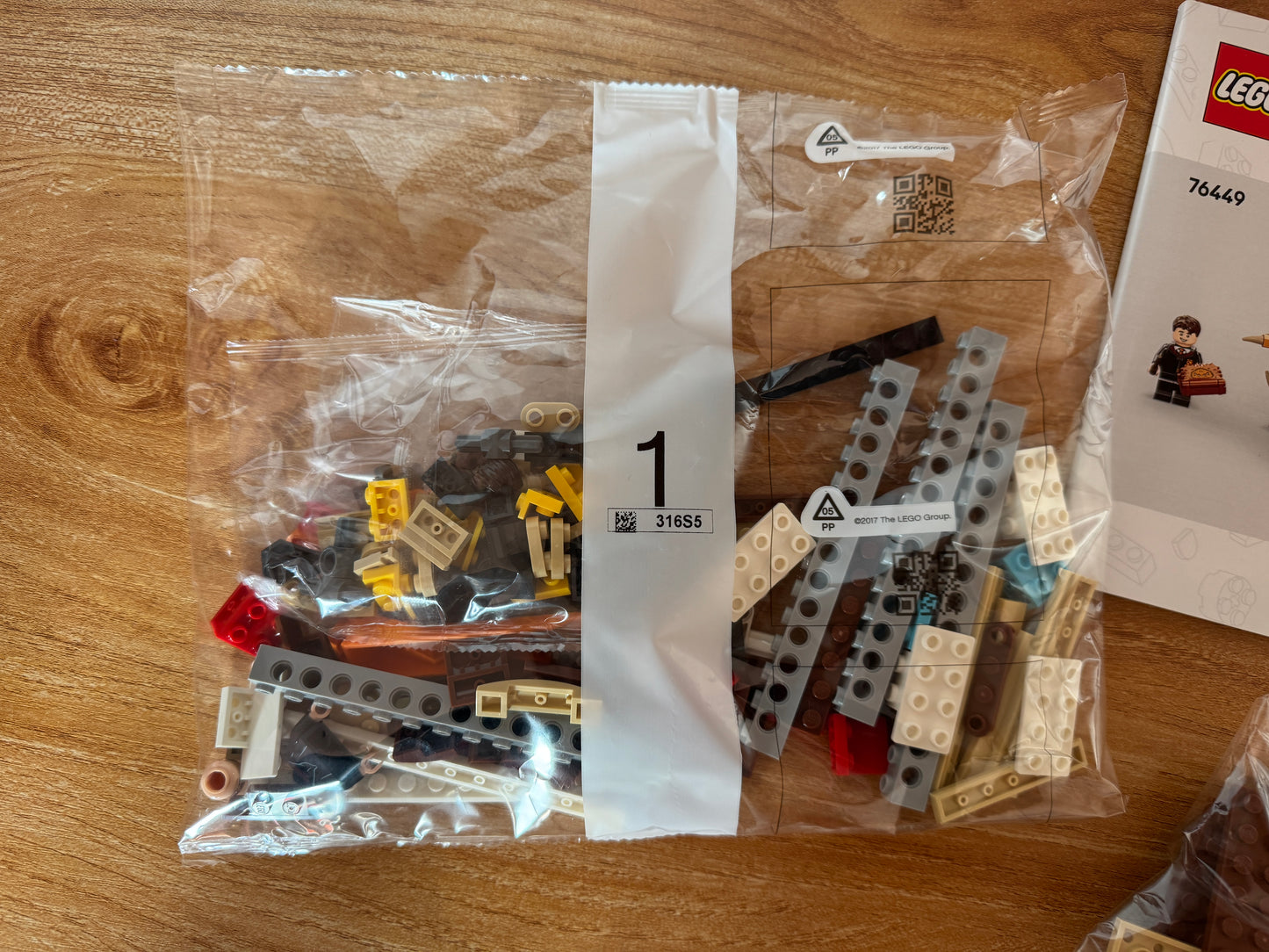 LEGO® 76449 Harry Potter - Potworna księga potworów z zębami