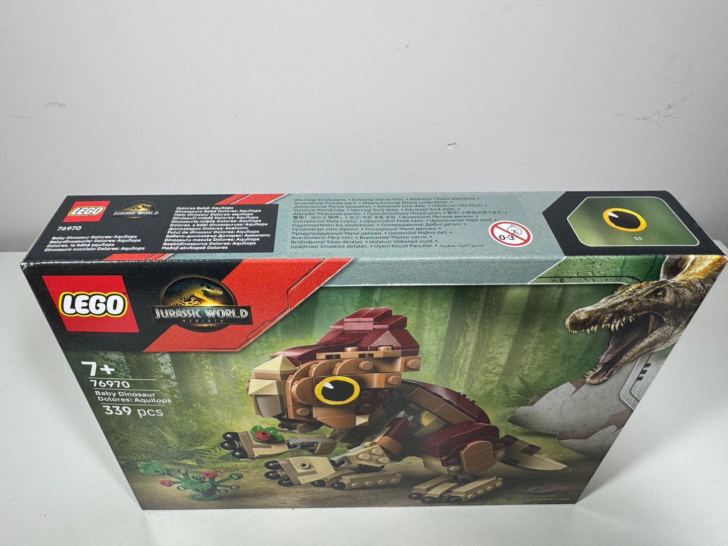 LEGO® 76970 Jurassic World - Mały dinozaur Dolores: aquilops