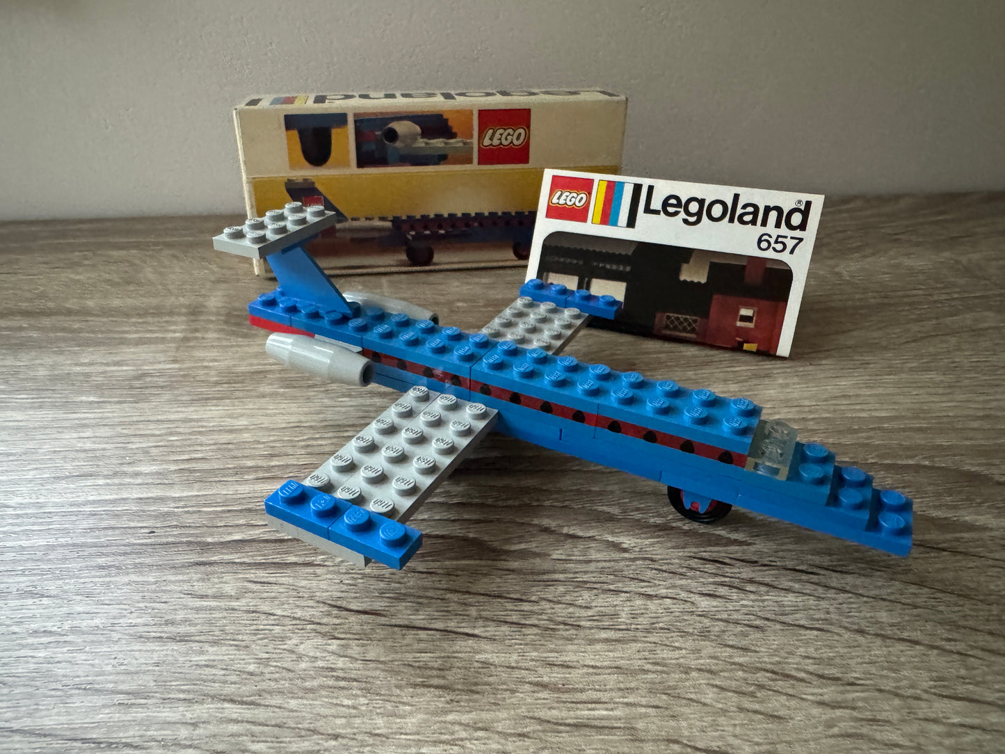LEGO® 657-1 Aircraft (Executive Jet) z 1974 roku