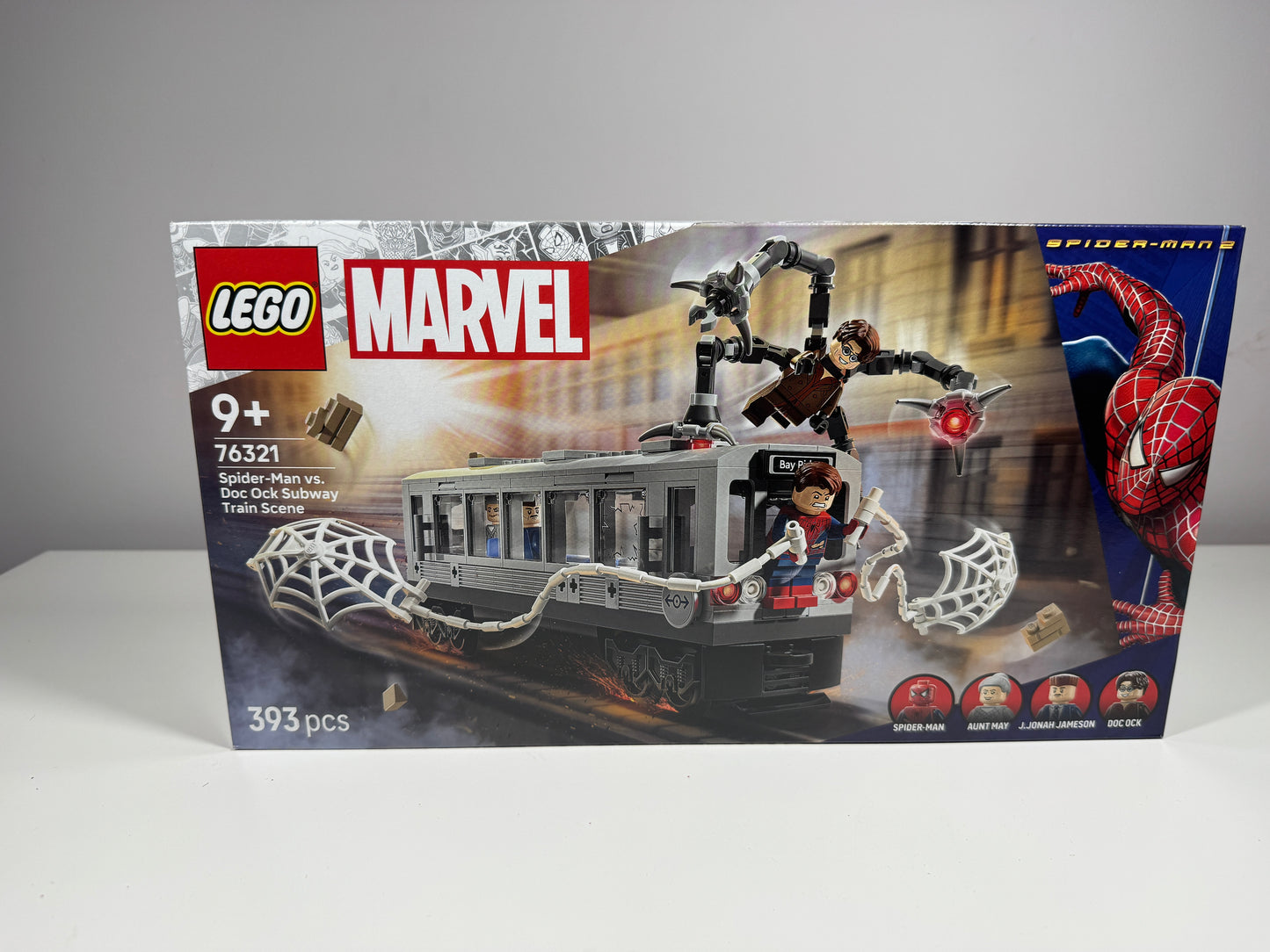 LEGO® 76321 Marvel Super Heroes - Spider-Man kontra Doc Ock — scena w metrze
